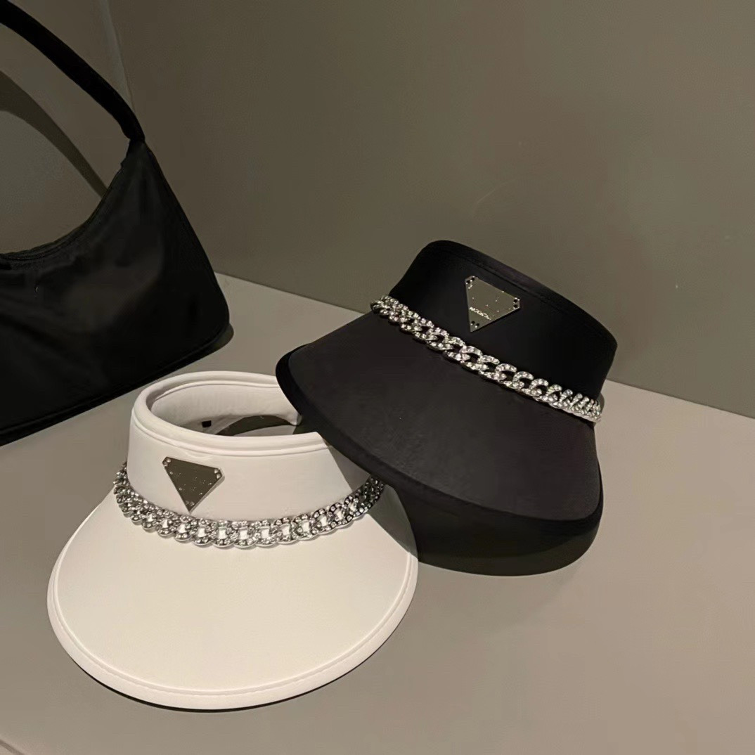 

Designer Visor Upgraded Thickened Brand Sun Hat Summer Outdoor Adjustable Caps for Men and Women