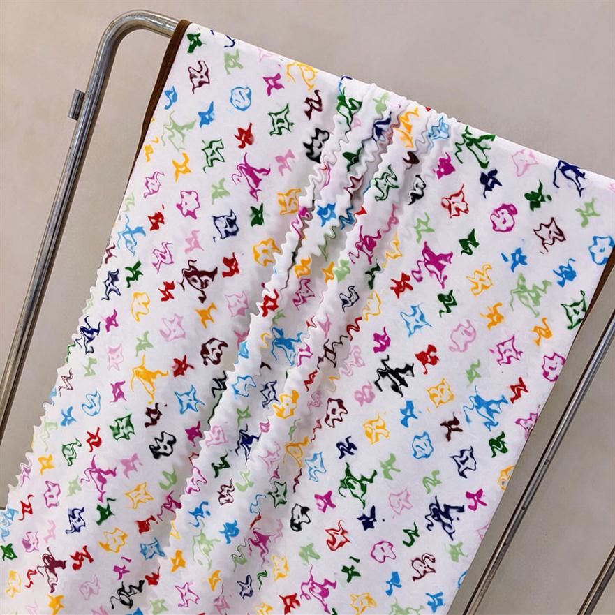 

Fashion Luxurys designers Blanket 150 200cm air conditioning car travel Bath Towel Soft Winter Fleece shawl Throw Blankets297y