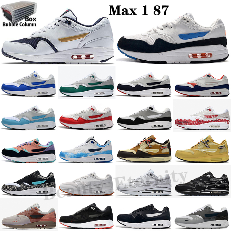 

1 1s Daisy Pack men women running shoes Anniversary Blue royal Patch Parra Black Leopard 87 Noise Aqua mens fashion trainers sneakers sports outdoor, Color 17