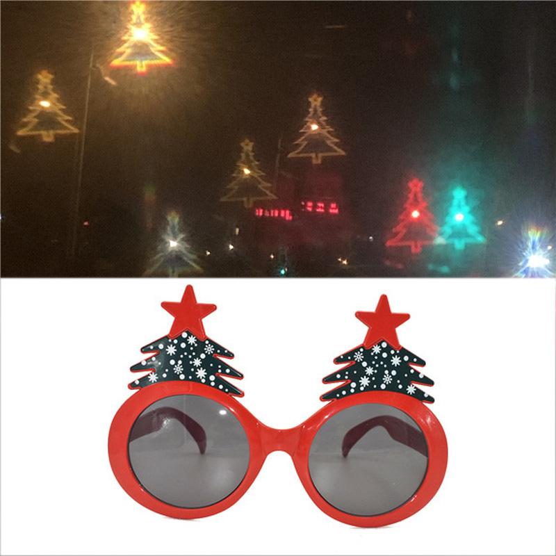 

Sunglasses 1PC Effects Glasses Watch The Lights Change To Christmas Tree Shape At Night Diffraction Women Fashion Sunglass Unisex