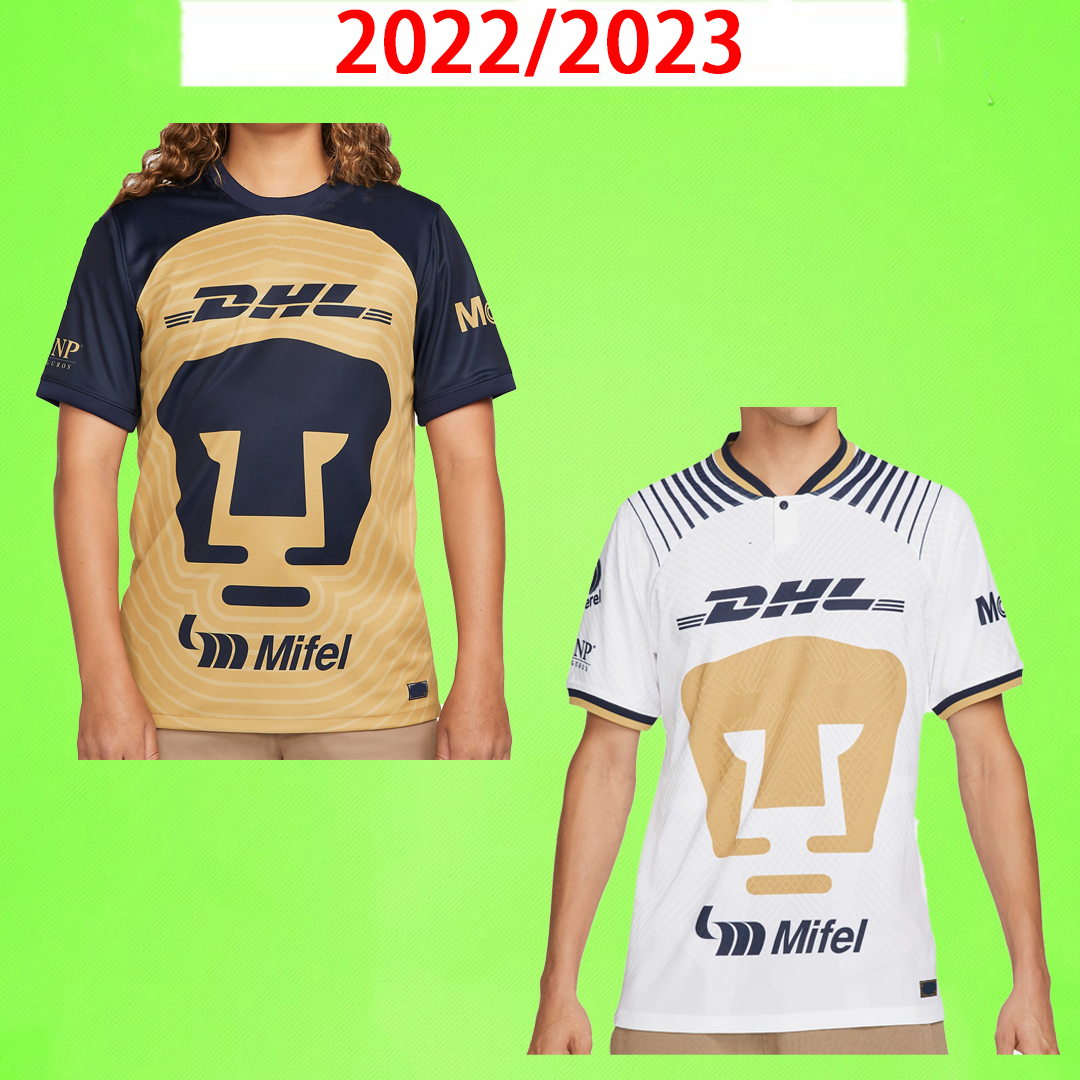 

22 23 Mexican Football Club UNAM lion soccer jerseys O.ISLAS goalkeeper camiseta GK 2022 2023 Adult suit football shirts LIGA MX Cougar DHL top quality -2XL, Mens home 22/23