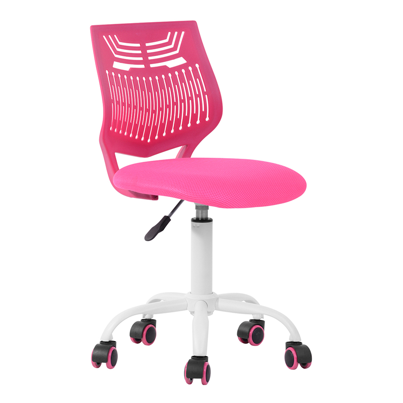 

Promotion Office home furniture pink grey Plastic Task Chair high quality Office Chairs