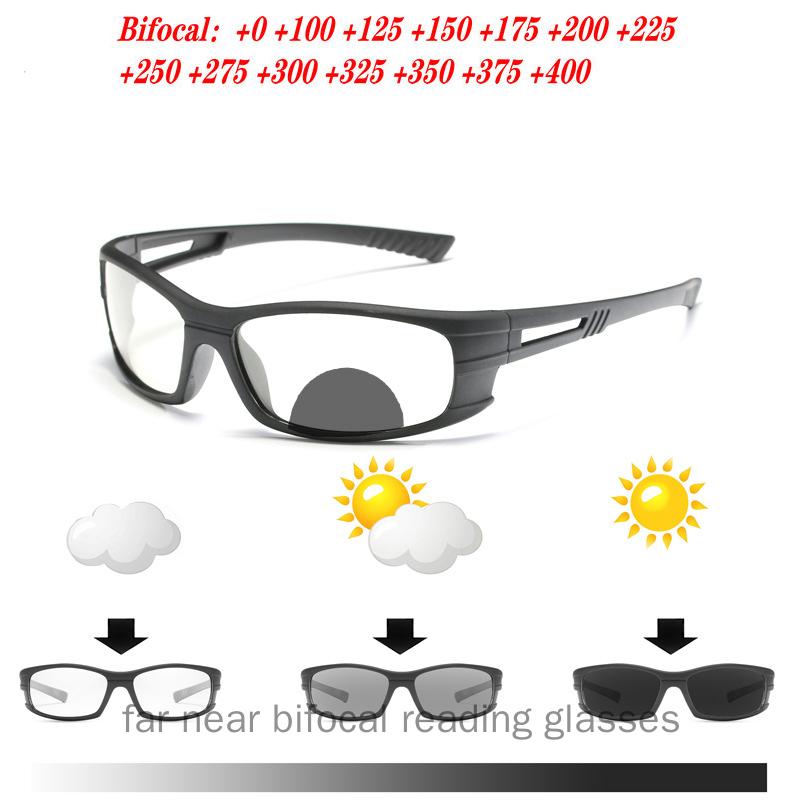 

Sunglasses Prescription Square Bifocal Reading Glasses Men And Women Sun Pochromic Presbyopia Outdoor Fishing NXSunglasses