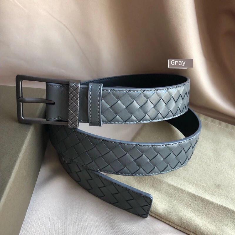 

Belts Brand Belt Men's High Quality Cowhide Woven Leather Business Casual Korean Style Fashion Luxury BeltBelts, Black