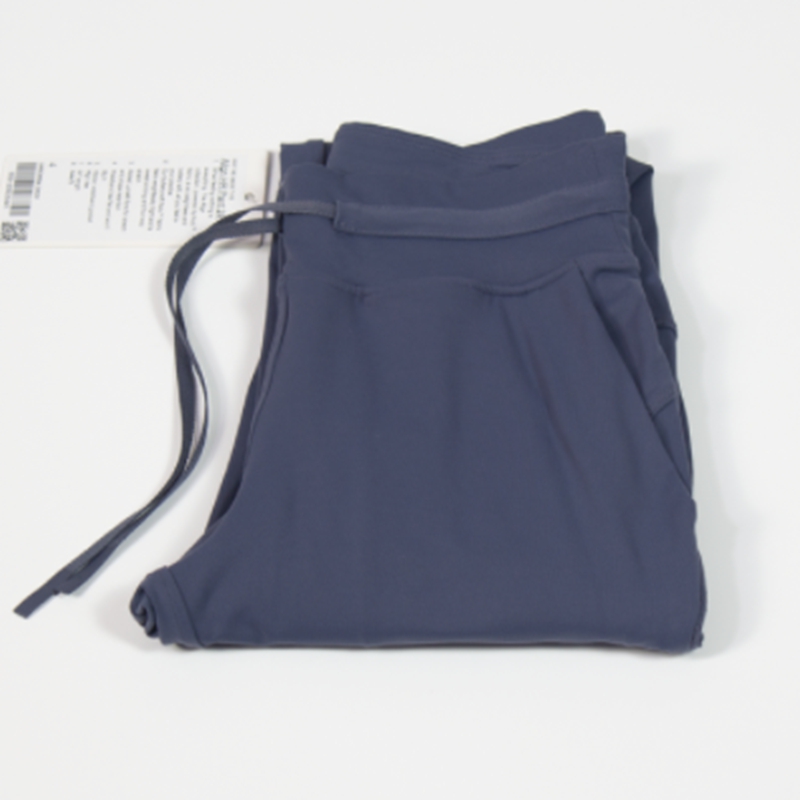 

lululemens Designer yoga training pants women leggings tall waist align gym shark pants soon dry leggings pure color T linear elastic side pockets yoga pants lu-666, Blakc