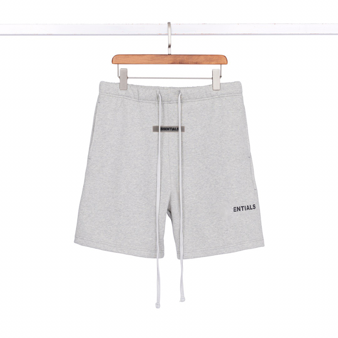 

2022ss Mens High street flocking Short Pants Casual Letter-printed trousers with loose loops and hip-hop shorts Hoodie Summer Shorts top quality, Gray