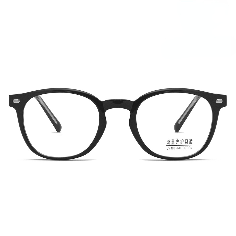 

2023 Frame Glasses Computer New TR90 Anti Blue Ray CP Men Acetate Feet Retro Rice Nail Women The United States of America USA BOTERN