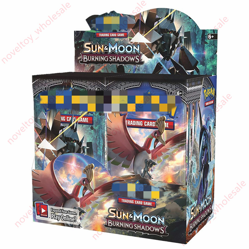 

324pcs Card Games Entertainment Collection Board Game Battle Cards elf English Card DHL Wholesale Kids Collections Toy