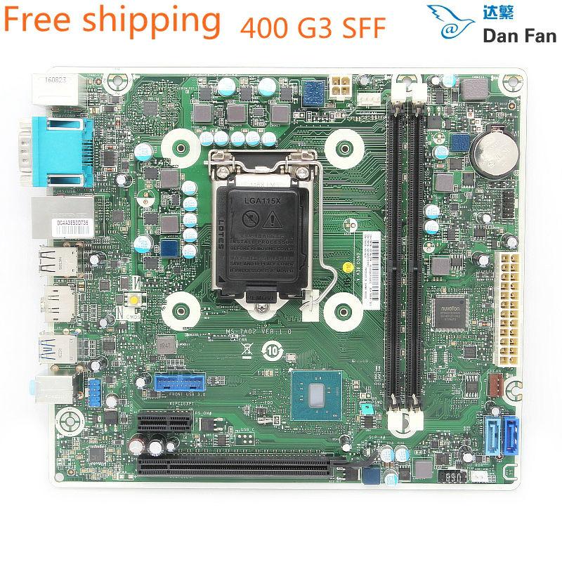 

Motherboards 799156-001 For 400 G3 SFF Desktop Motherboard MS-7A02 798930-001 799156-601 Mainboard 100%tested Fully Work