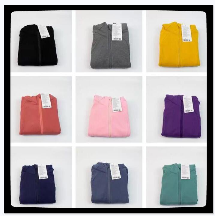 

Yoga suit scuba women's leisure sports Hoodie sweater autumn and winter Plush thickened zipper coat99