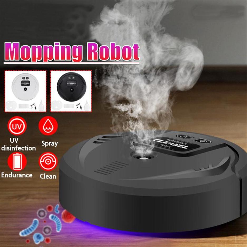 

Vacuum Cleaners Fully Automatic Multifunctional Smart Robot Cleaner USB Charging Sweeping Dry And Wet Spray Mop Aerosol Disinfecti233v