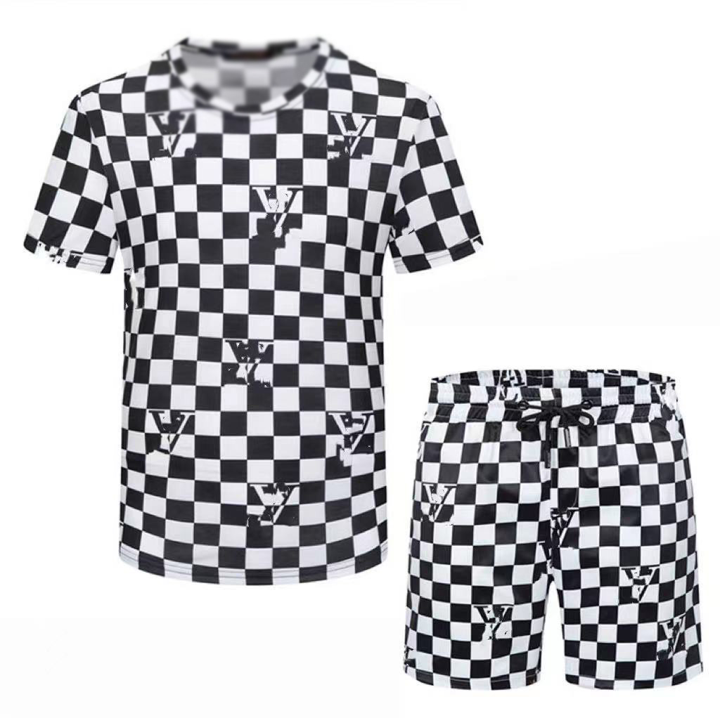 

2023 new Tracksuits Fashion Designer T-Shirt Pants 2 Piece Sets Solid Color Brand Suits Medusa men s designer sweat, Customize