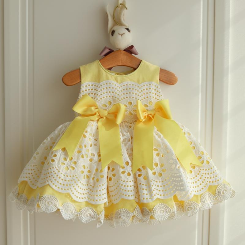 

Girl's Dresses Girls Spanish Princess Dress Baby Birthday Lolita Yellow Toddler Girl Christmas Outfits Flower AramexGirl's, Black