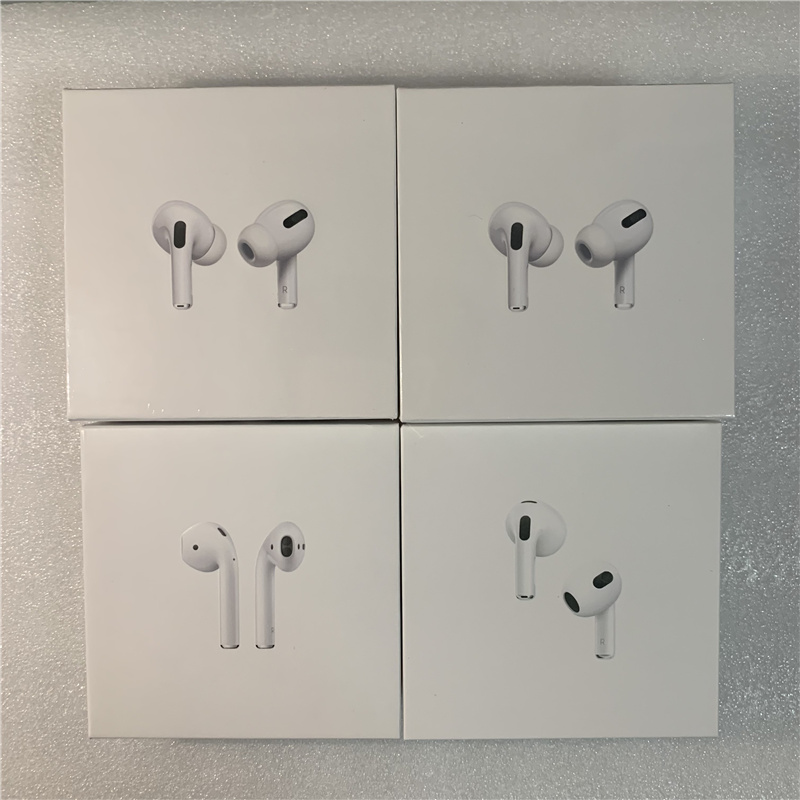 

10pcs AirPods'S H1 earphones chip Gps Rename Air Ap pro Gen 2 3 Pods pop up window Bluetooth Headphones auto paring wireles Charging In-Ear Detecti on, Valid serial number