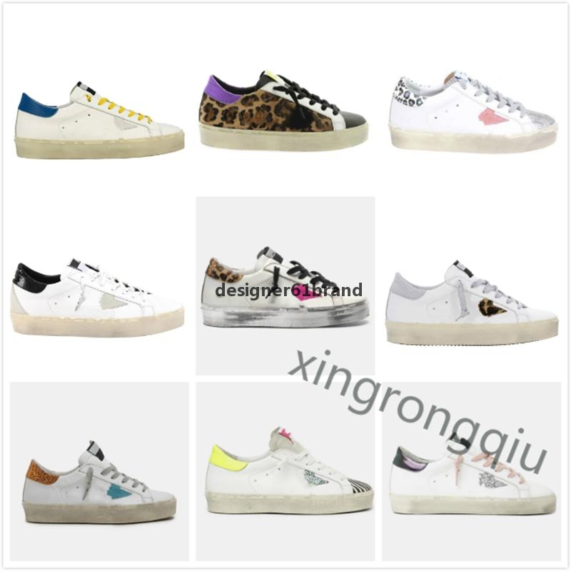 

Italy Deluxe Brand Hi Star Sneakers Classic Double height Bottom Star Do-old Dirty Shoe Designer Man Women S Sneaker''Golden''Gooses'' jCJ, Star1
