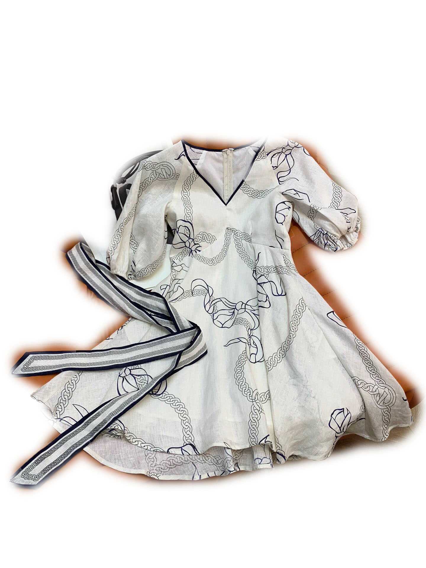 Européenne Designer Femmes S Robe d'impression Fashion Splicing Robe Robe Femme Sapin Sans Manches Jupe longue sans manches Rétro Top Jupe longue