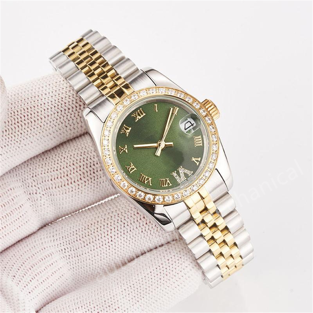 

High Quality Watch Set Roman Diamonds Fashion Automatic Mechanical Datejust 31mm 36mm 41mm Sapphire Scratch Resistant Water Glass wristwatch