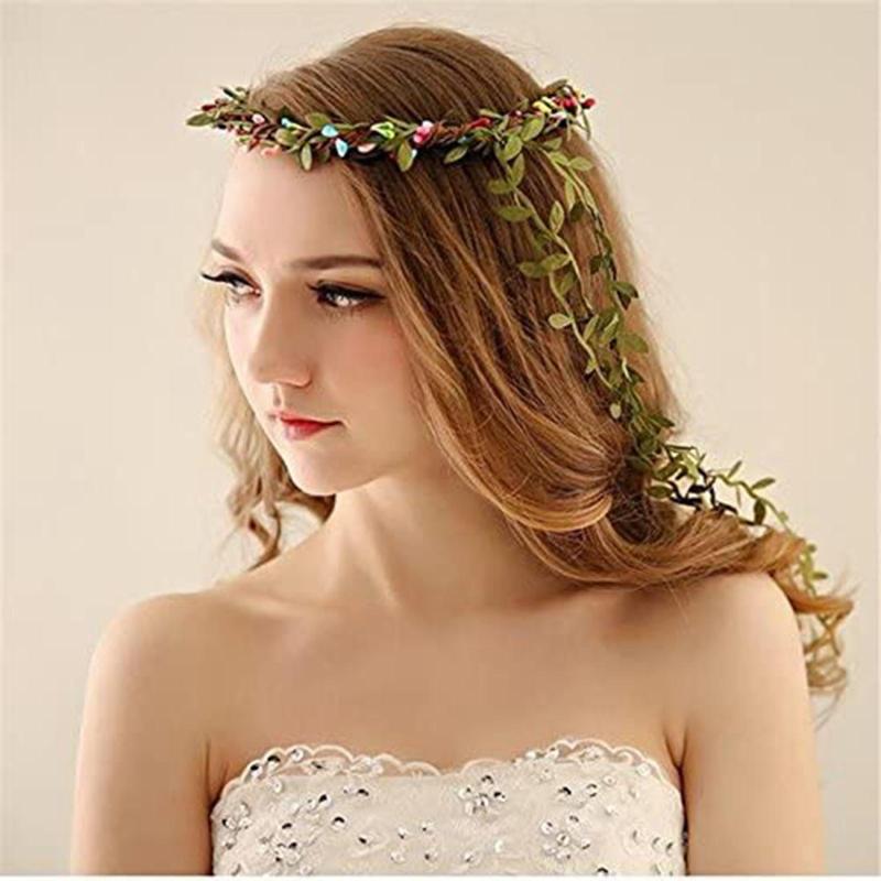 

Decorative Flowers & Wreaths Long Artificial Vines Faux Vine Plant Wedding Decoration DIY Wreath Garland, As pic