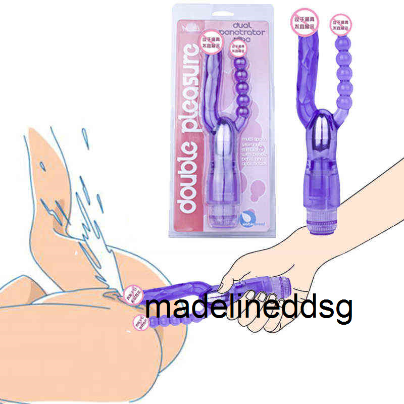 NXYVibrator Vibrador y Anal para el punto G mujer consolador recargable de doble Juguetes sexuales estimulador NR27tens Sale plastic massager-image-769435036