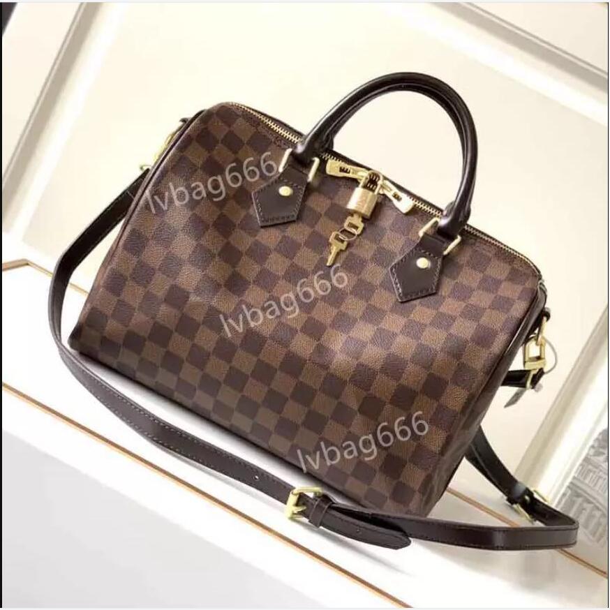 

2022High Quality Handbags Cowhide Speedy 30CM Luxury designer Hot Bags Bag Women Oxidize Shoulder Totes Lady Fashion Bags LVs louiseity viutonity VUTTONS