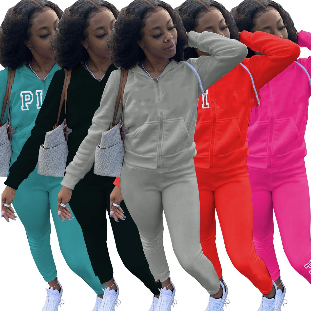40 Sports Tracksuits Women Chic Set Woman 2 Pieces Elegant Two Peice Sets leisure Outifits Sweatshirts and Pants Suit Clothing-image-772950675
