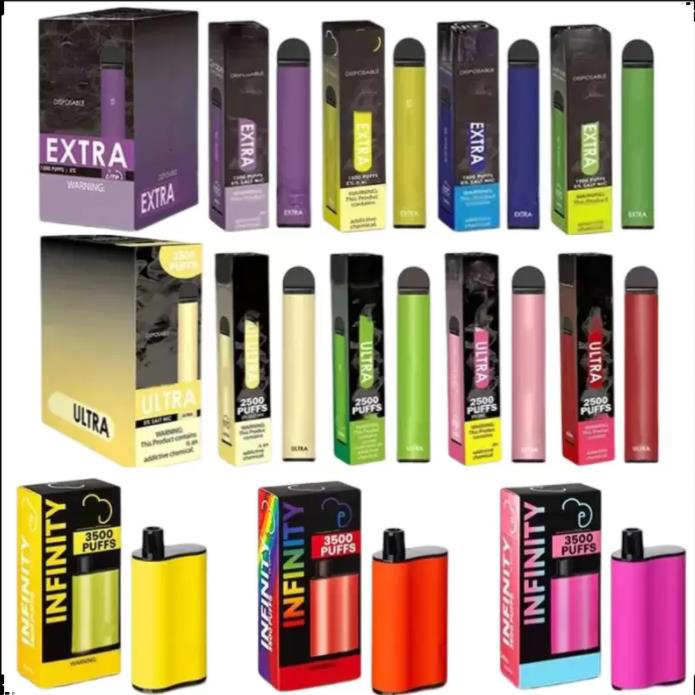 

Popular Fumed INFINITY ulta Disposable vape Electronic Cigarettes 1500mah battery 1500 2500 3500 puffs 12mL Pre-Filled vapes Authentic
