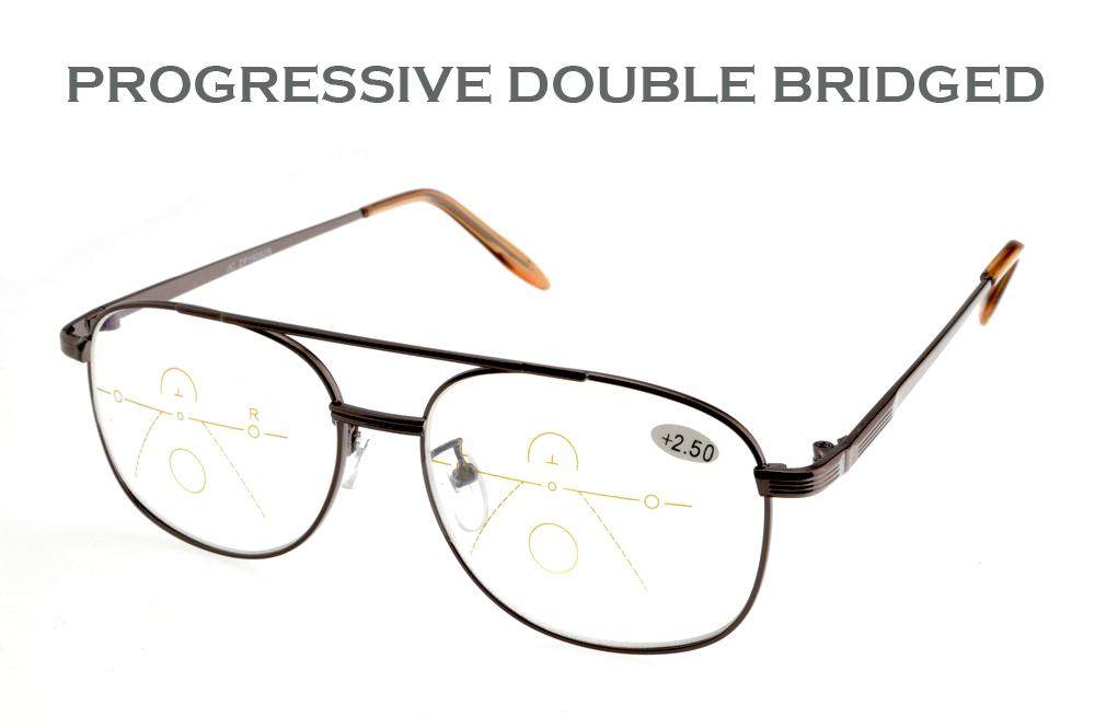 

Sunglasses Gafas De Lectura Claravida Progressive Reading Glasses Double Bridged For Men See Far And Near 1 1.5 2 2.5 3 3.5 4Sunglasses