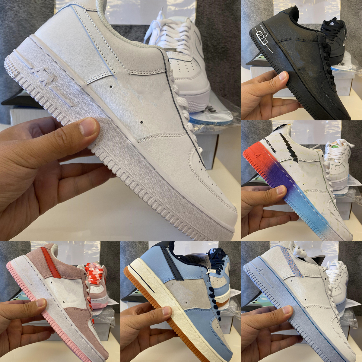 

FORCES Mid x fragment 1 Shadow One Low Mens WMNS Running Shoes Platform Pale Ivory University Red Photo Blue Mystic Navy Men Utility Womens Triple Black White sneaker, Other