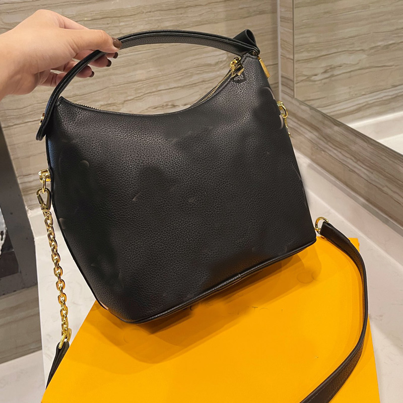 

2022 high-quality Hobo Bag Woman Handbags Crossbody Bags Gradient Color Printing Lunch Box Genuine Leather Classic Letter Handbag 011