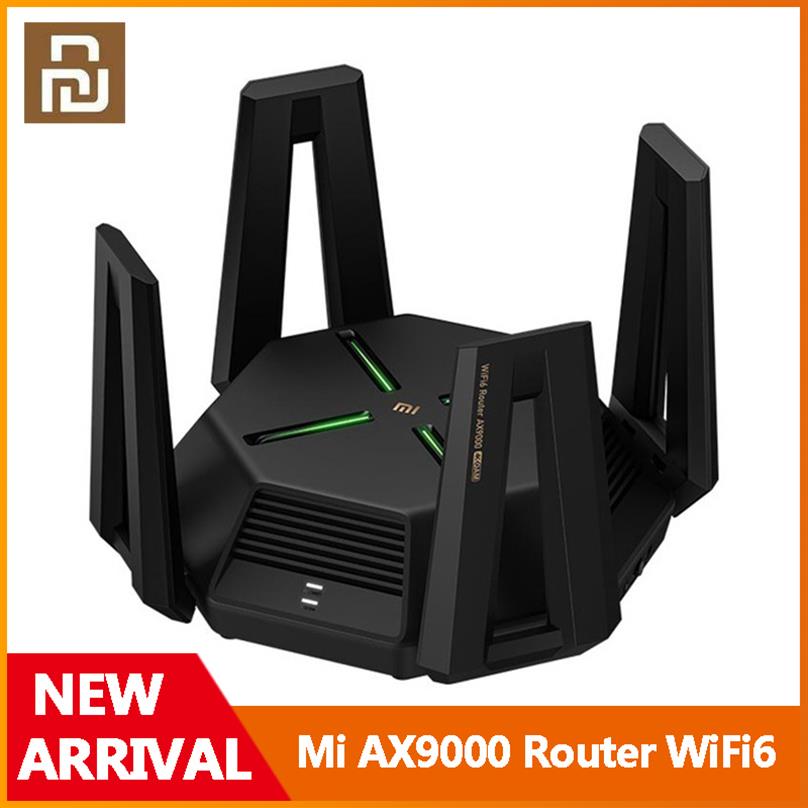 

Xiaomi Mi AX9000 Router WiFi6 Enhanced Edition Tri-Band USB3.0 Wireless Mesh Network Game Acceleration Repeater 12 Antennas246k