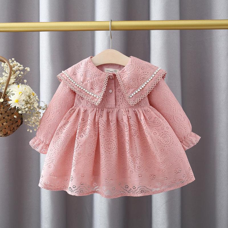 

Girl's Dresses Spring Princess Lace Baby Girl Dress For Toddler Girls Clothing 1 Year Birthday Party Tutu 0-3y ClothesGirl's, Black