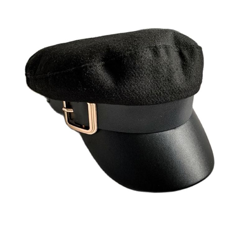 

Visors Terrific Peaked Hat Retro British Women Cap Multi-functional Navy HatVisors