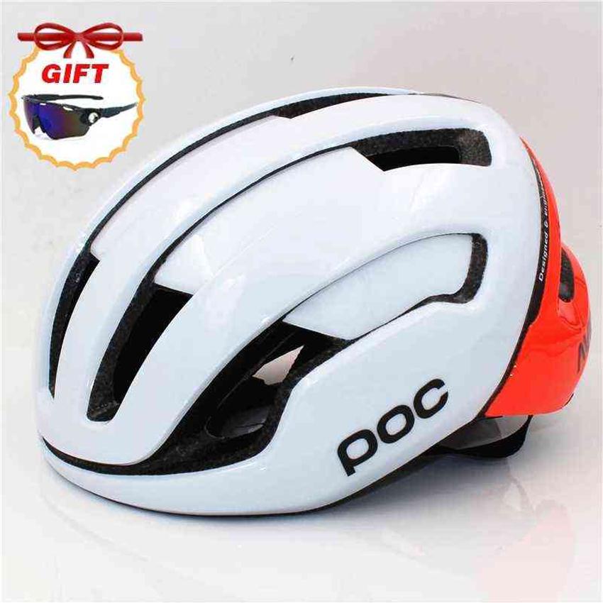 

POC Omne Air Spin Bike Helmet for Commuters and Road Cycling Lightweight Breathable and Adjustable Aero Helmet with 1PCS Glasses H, Yellow and gift