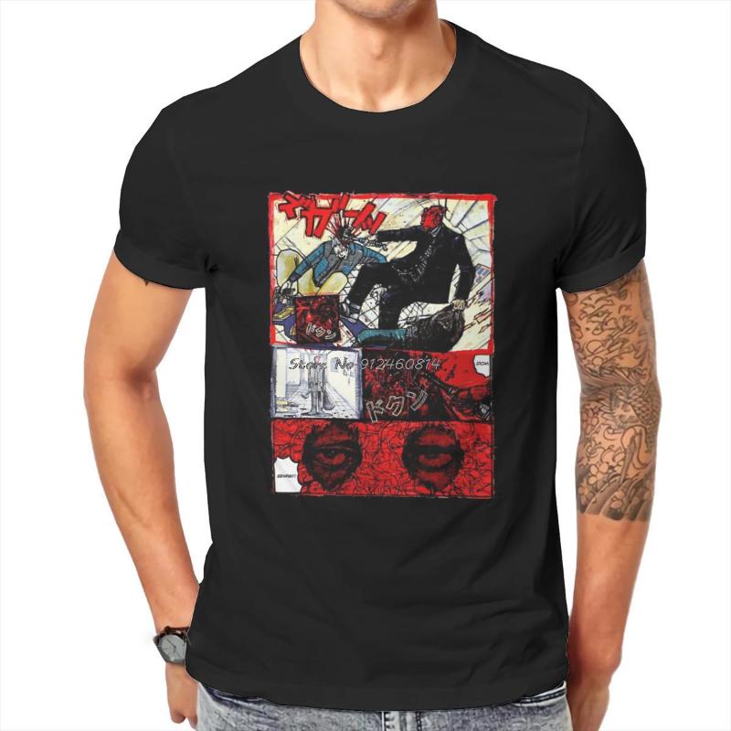 

Men's T-Shirts Dorohedoro Japanese Manga Series Colored Classic Tshirt Men Cotton O-neck Hip Hop Tees Streetwear Harajuku, Black