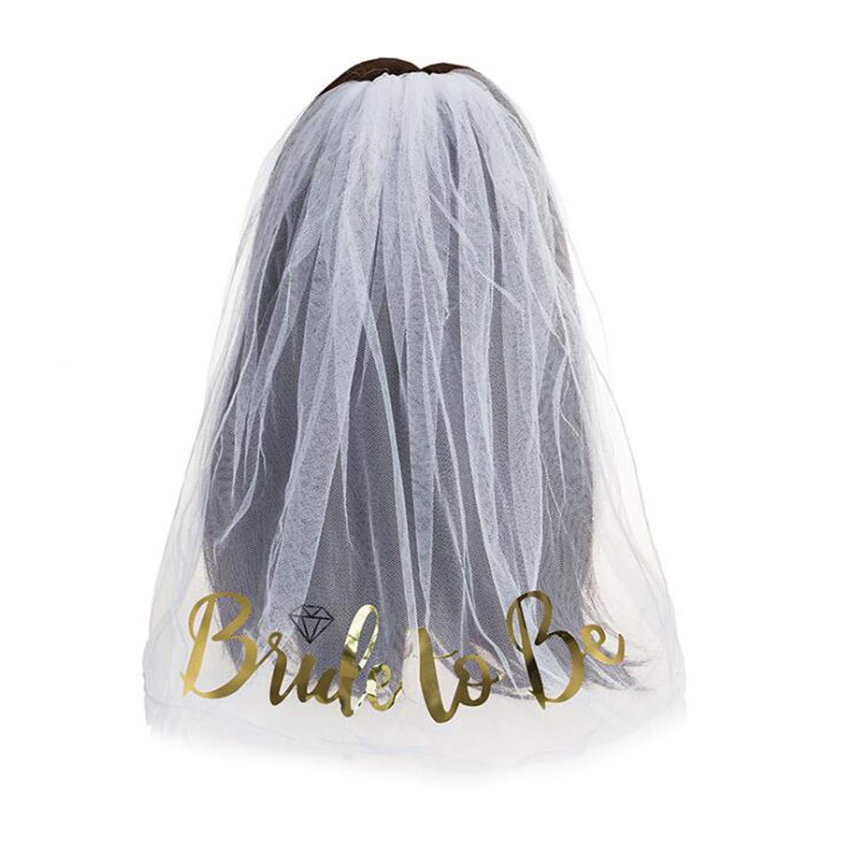 

Hair Accessories Bachelorette Party Veil Bridal Shower Bride To Be amgKX