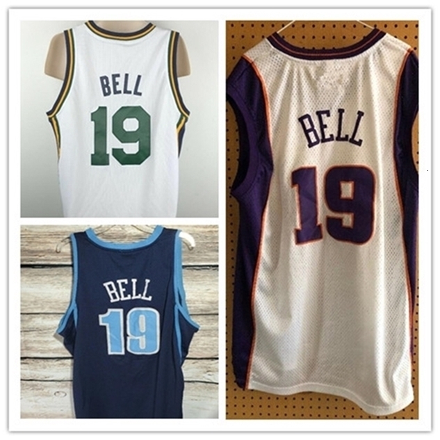 Maillot de basket-ball Nc01 Utah pour hommes, maillot Raja Bell rétro cousu sur mesure, taille S-5XL