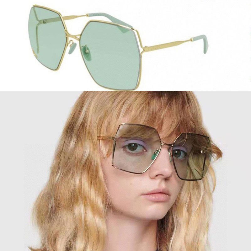 

Men Women Sunglasses Designer Classic Plated Metal Full Frame 0817 UV Protection Eyeglasses Original Box