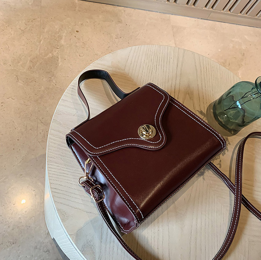 

HBP Bag casual Pu leather handbag fashion simple texture trend shoulder strap small totes women purses, Khaki