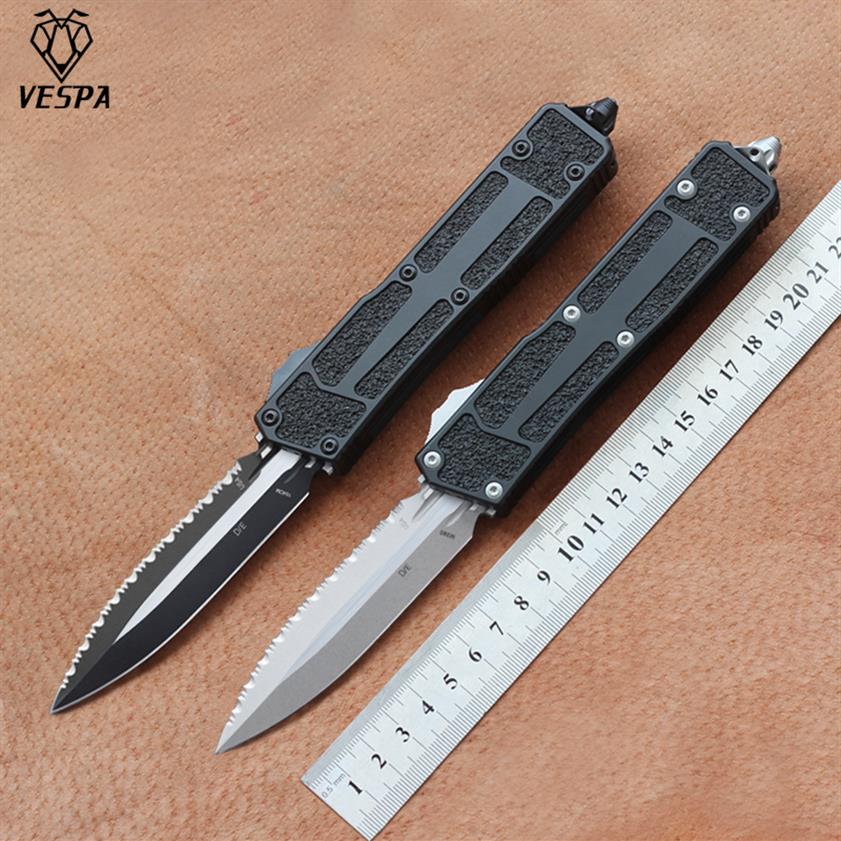 

VESPA Jia Chong 2 generation Knife M390 D E blade Handle7075Aluminum outdoor EDC hunt Tactical tool dinner kitchen knife314y