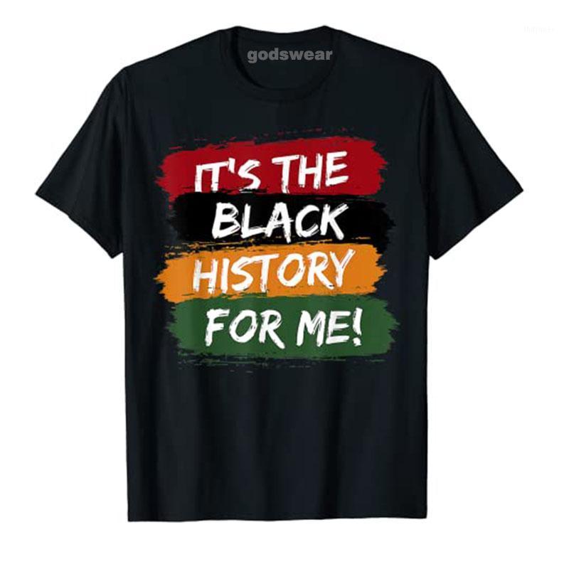 

Men's T-Shirts Its Black History For Me African Pride BHM Men Women Kids T-Shirt Customized Products Letters Printed Tee Tops ClothingMen's, Pink