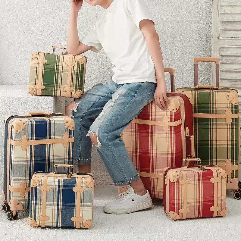 

2021 Iris bobs 26 inch high quality canvas luggagy bag luggage abs spinner boarding suitecase for fashion lady