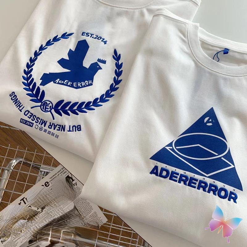 

Men's T-Shirts Korean ADER ERROR Tshirt Peace Dove Pattern Printed Short Sleeve Loose Men Women Round Neck Couple T-ShirtMen's, Ad67