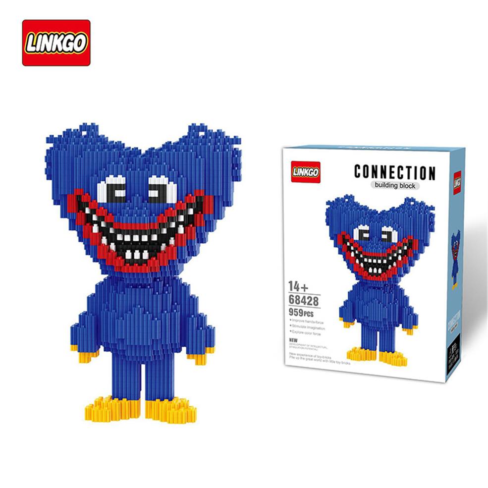 

Huggy Wuggy DIY assembly buildding blocks poppy playtime Cartoon anime figures Mini Action Figures Educational Toys kids Gifts234k