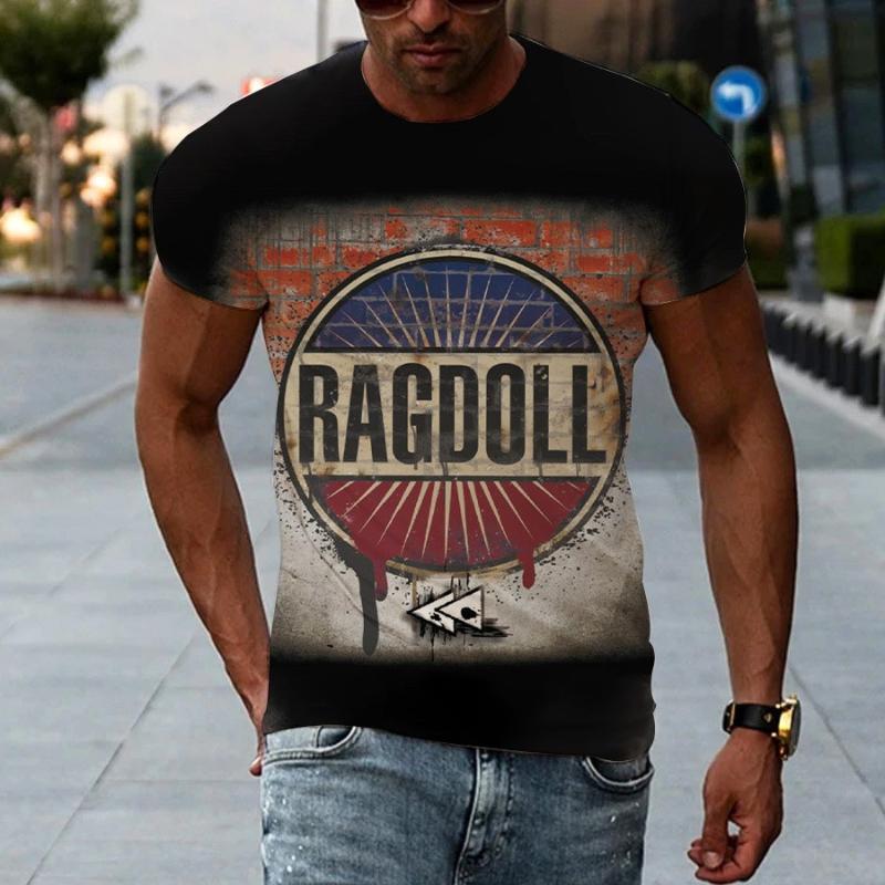 

Men's T-Shirts Summer Fashion Texture Chinese Style Skull 3D-printed Men's Leisure Breathable Oversized T-shirt Top XXS-6XLMen's, Tx787