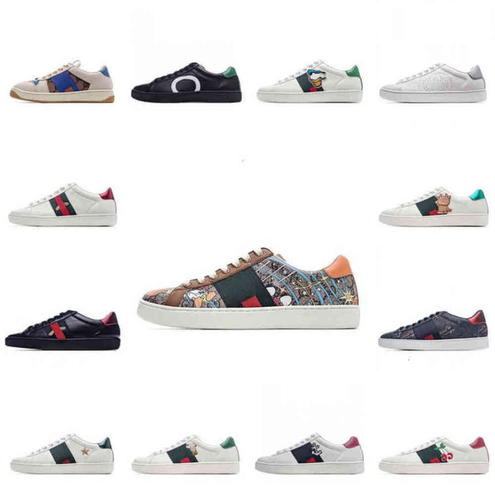 

[Original box+socks+TAG]ace casual shoes discount men women outdoor high top italy brand bee sneakers leather formal eure dropship factory WIY6, 13