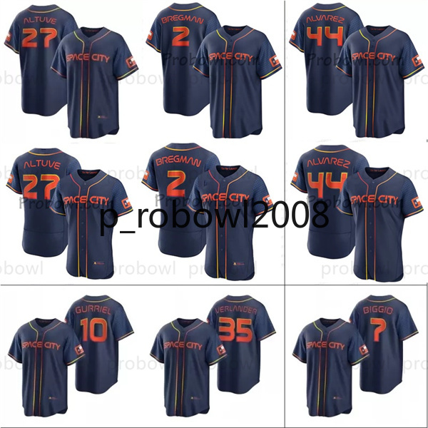 

Astros 27 Jose Altuve Jerseys 2022 City Connect 35 Justin Verlander Alex Bregman Michael Brantley Yuli Gurriel Alvarez Houston Men Women kids Baseball jerseys, Color 8