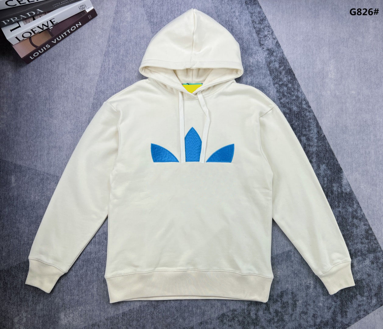 

Men's Plus Size Hoodies & Sweatshirts Round neck embroidered and printed polar style summer wear with street pure cotton 3ery