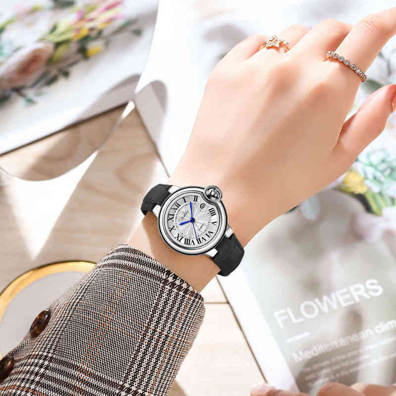 

luxury women watch santos wristwatches high quality SW13 womenBallon Bleu for blue needle balloon quartz Designer, 521 silver ribbon