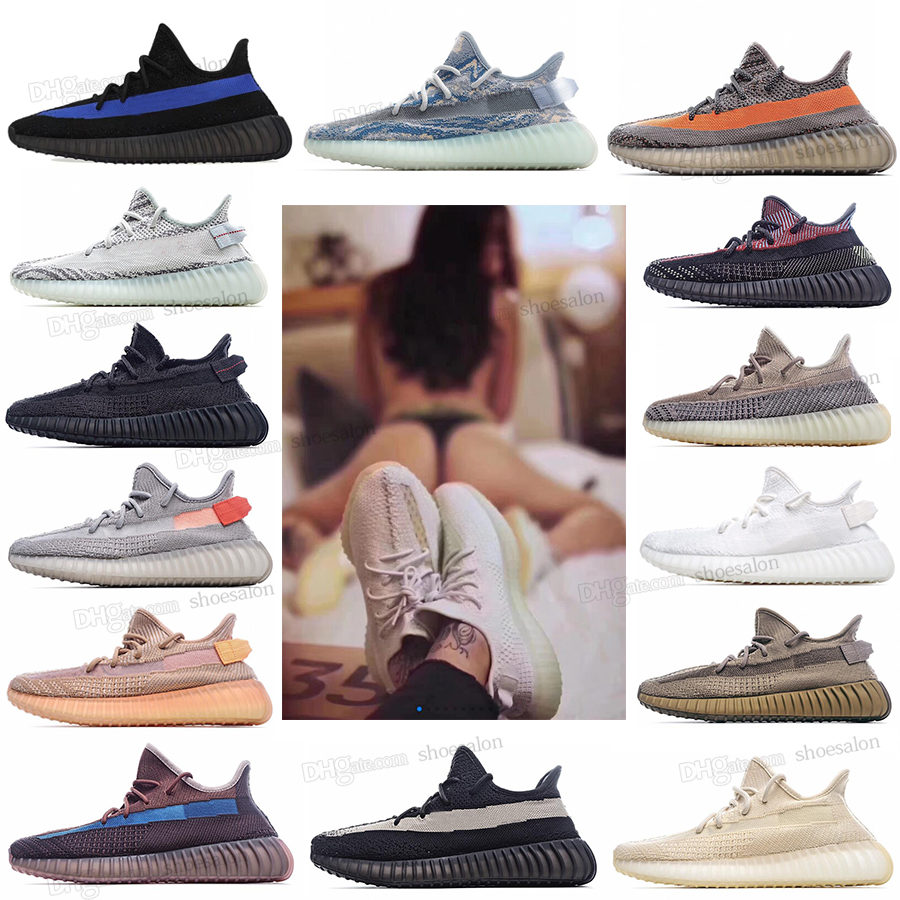 

2022 V2 mono Static Reflective Running shoes 3M Belgua 2.0 Semi Frozen yeezreel Butter Yellow Blue yeezies Dazzling Designer MX Oat Tailgate Static Men Women zebra Sneakers, Customize