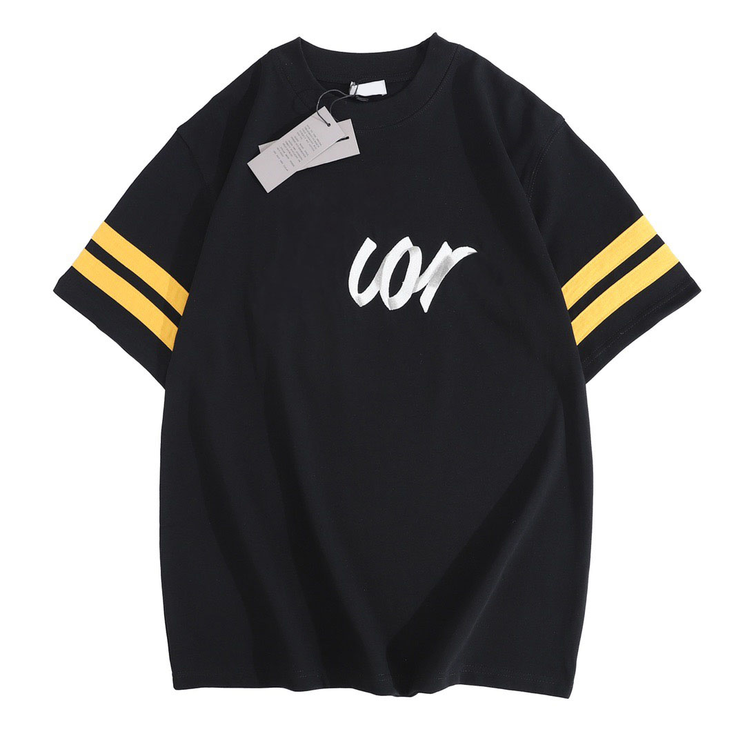 

Men's Plus Tees & Polos Round neck embroidered and printed polar style summer wear with street pure cotton 23